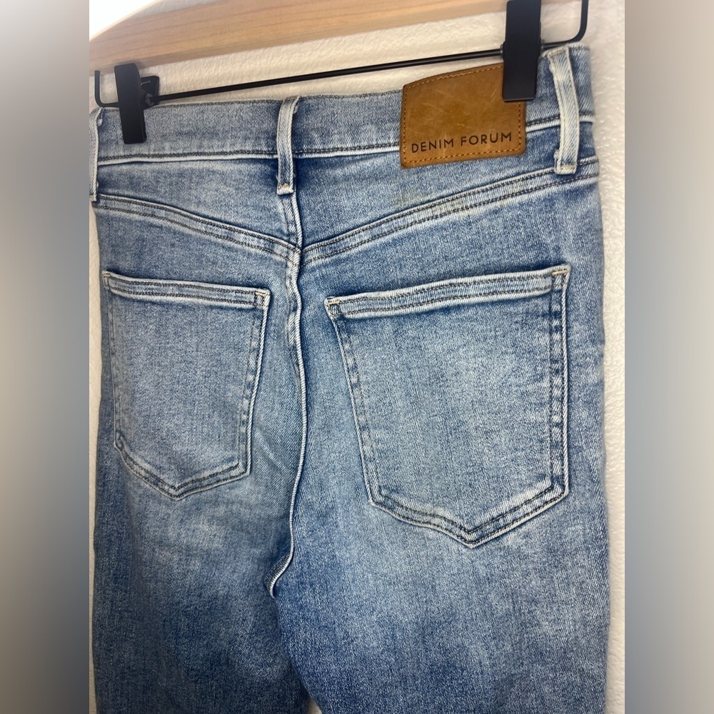 Denim Forum The Lola High Rise Skinny Crop Size 26 - Picture 6 of 11